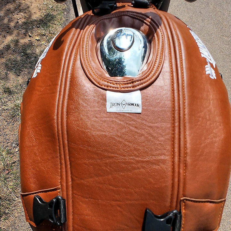 Hunter 350 leather Tank Cover