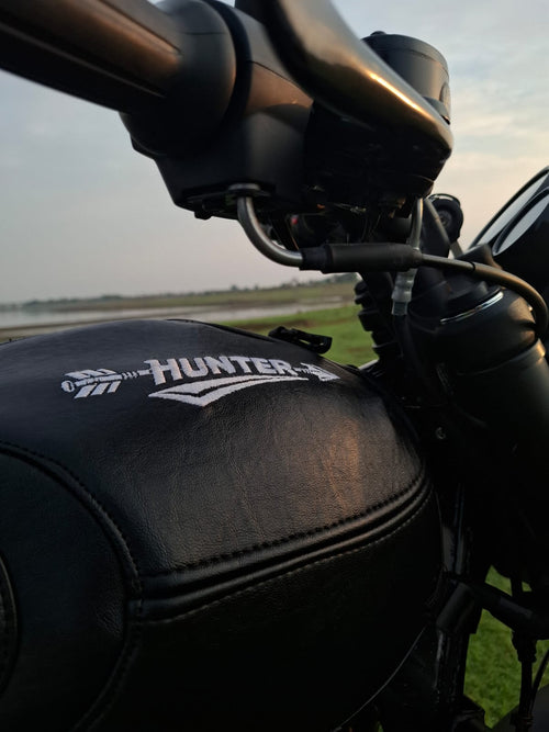 Hunter 350 leather Tank Cover